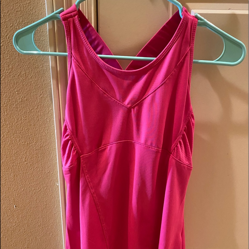 Lucky in Love Tennis/Athletic Tank Size S